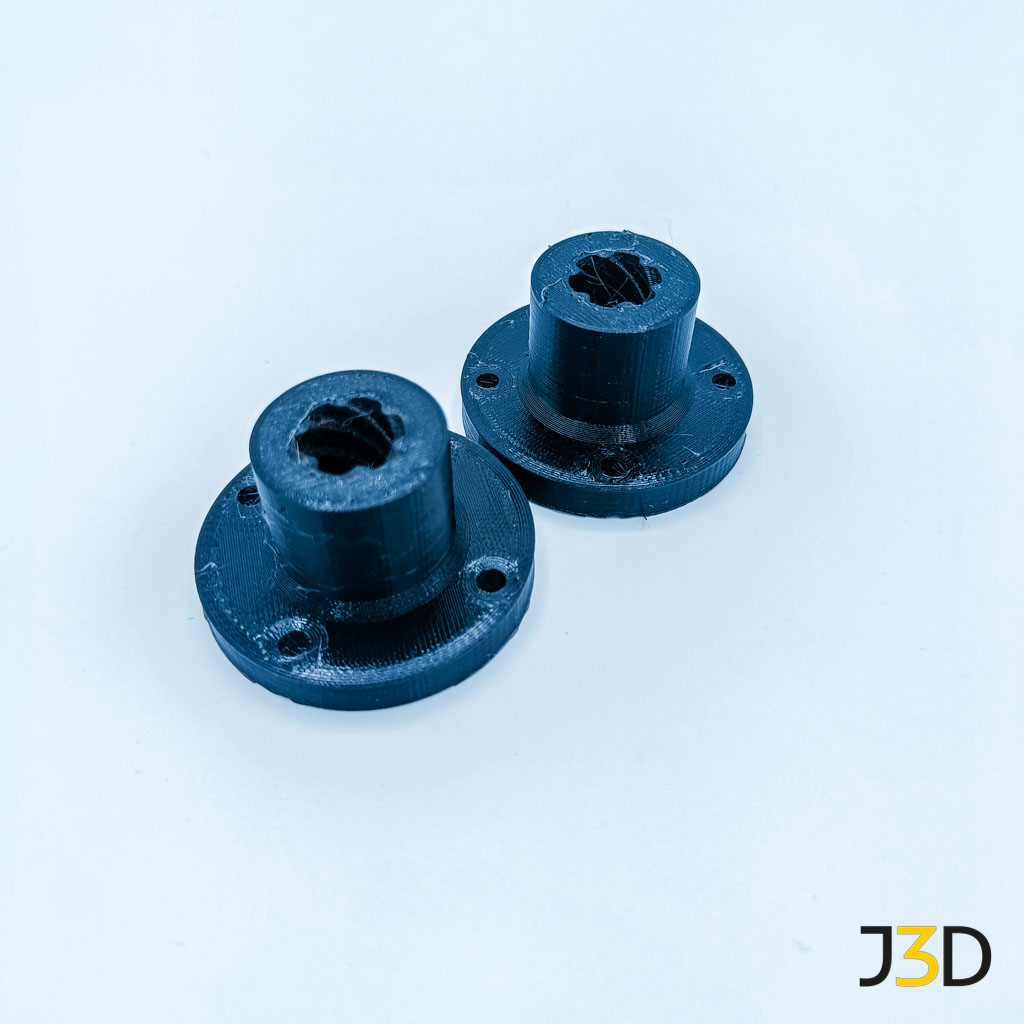 Gear used for spindle reverse engineering replacement part Nylon 3D printing
